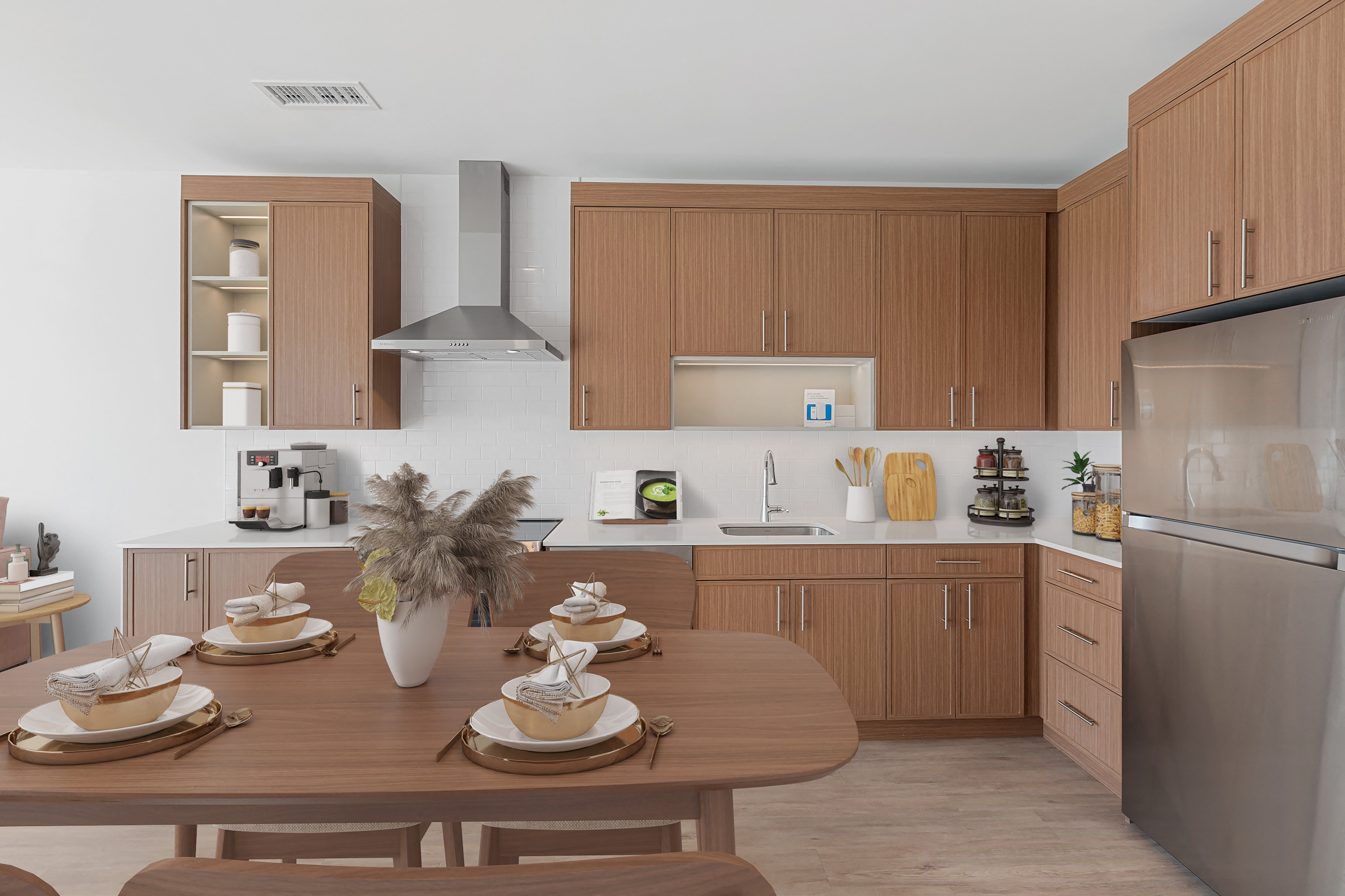 Kitchen And Dining Area at Canvas, Maryland